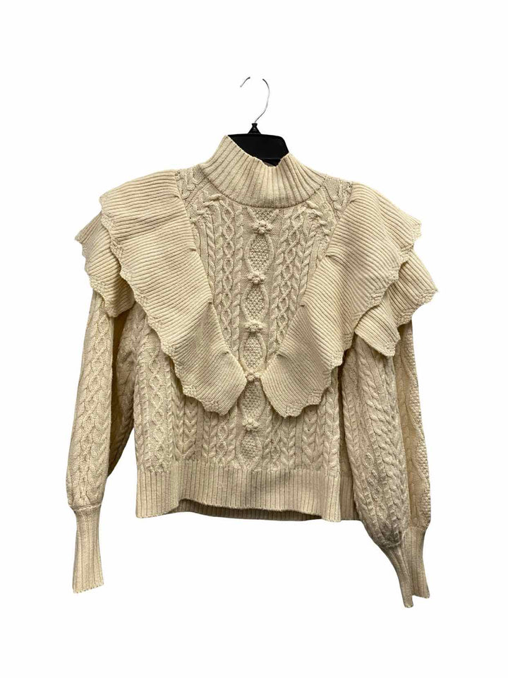 NA-KD Size S Beige Sweater