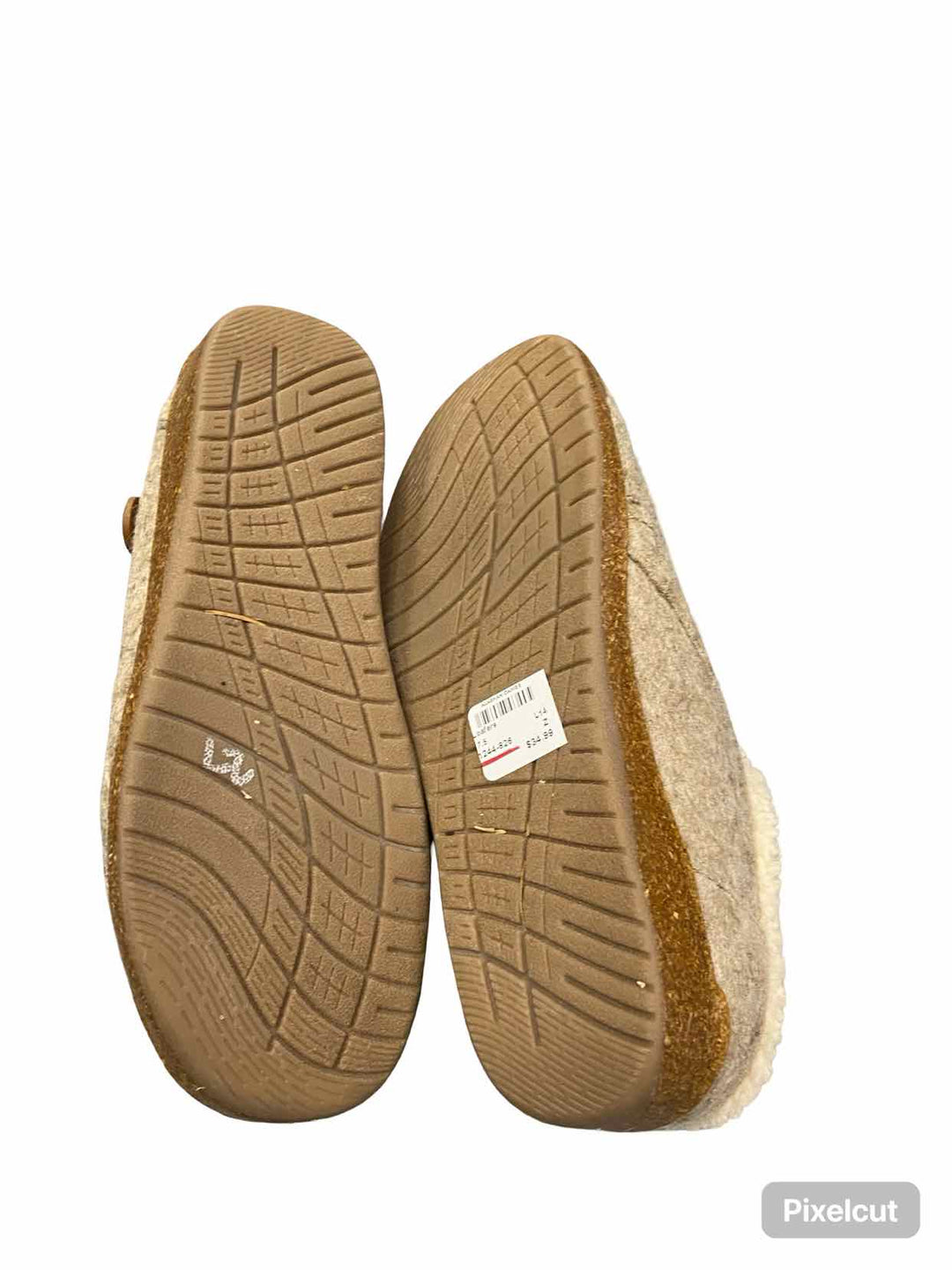 Earth Originals Shoe Size 7.5 Beige Fleece Lined Clogs