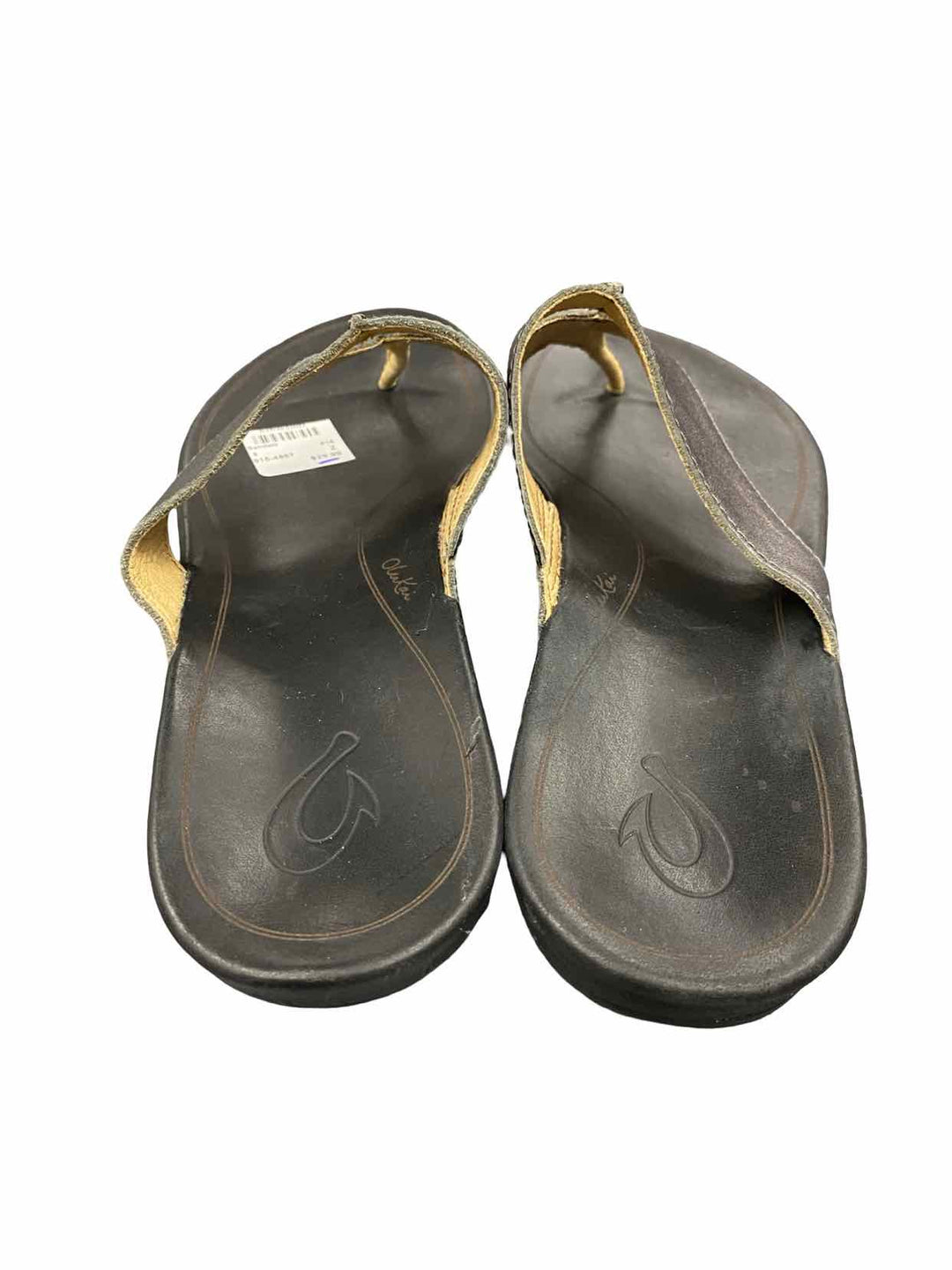 OluKai Shoe Size 8 Black Sandals