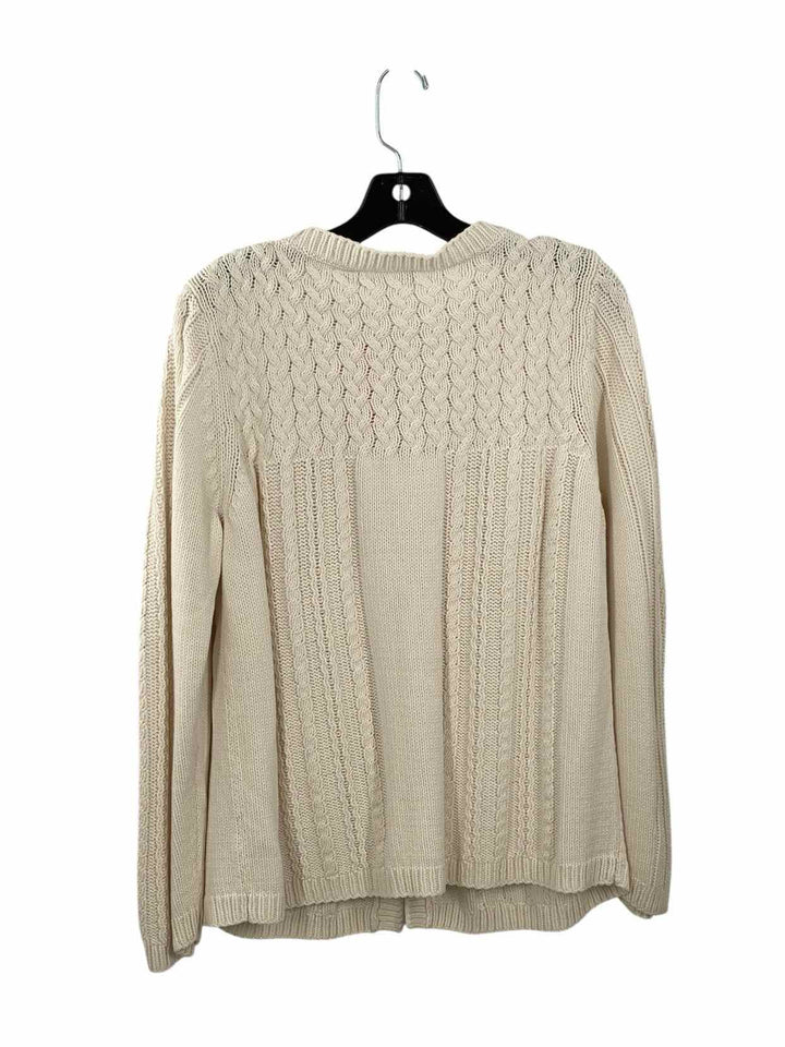 Liz Claiborne Size XL White Sweater