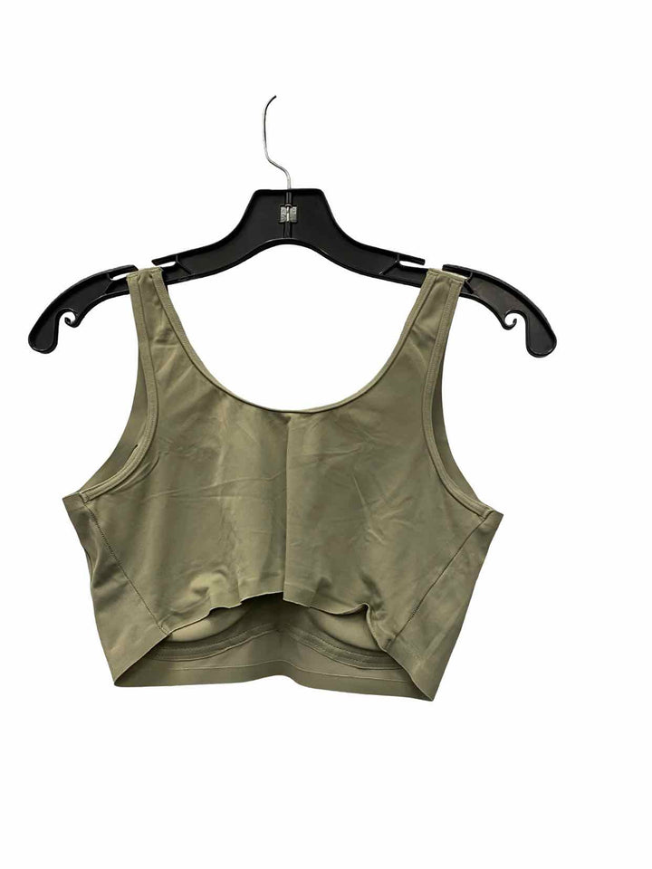 True & Co. Size L Sage Green Athletic Bra