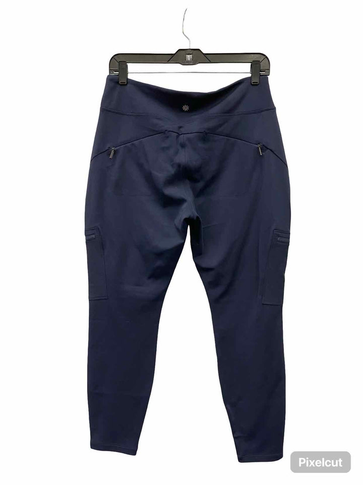 Athleta Size 12 Navy Blue Athletic Pants