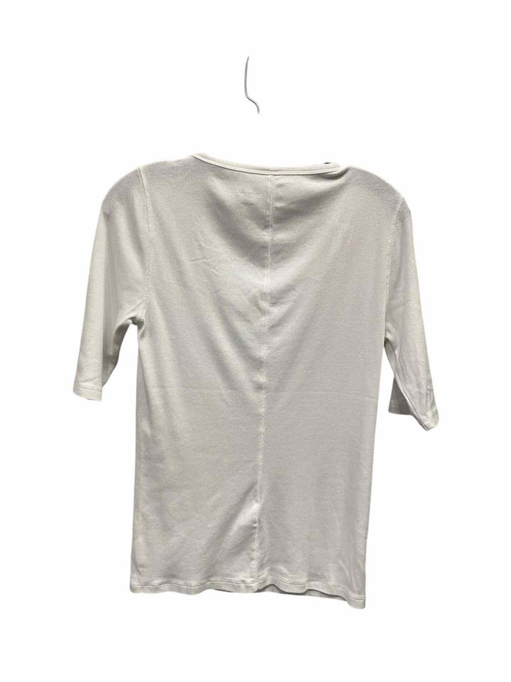 Everlane Size L White Short Sleeve Shirts