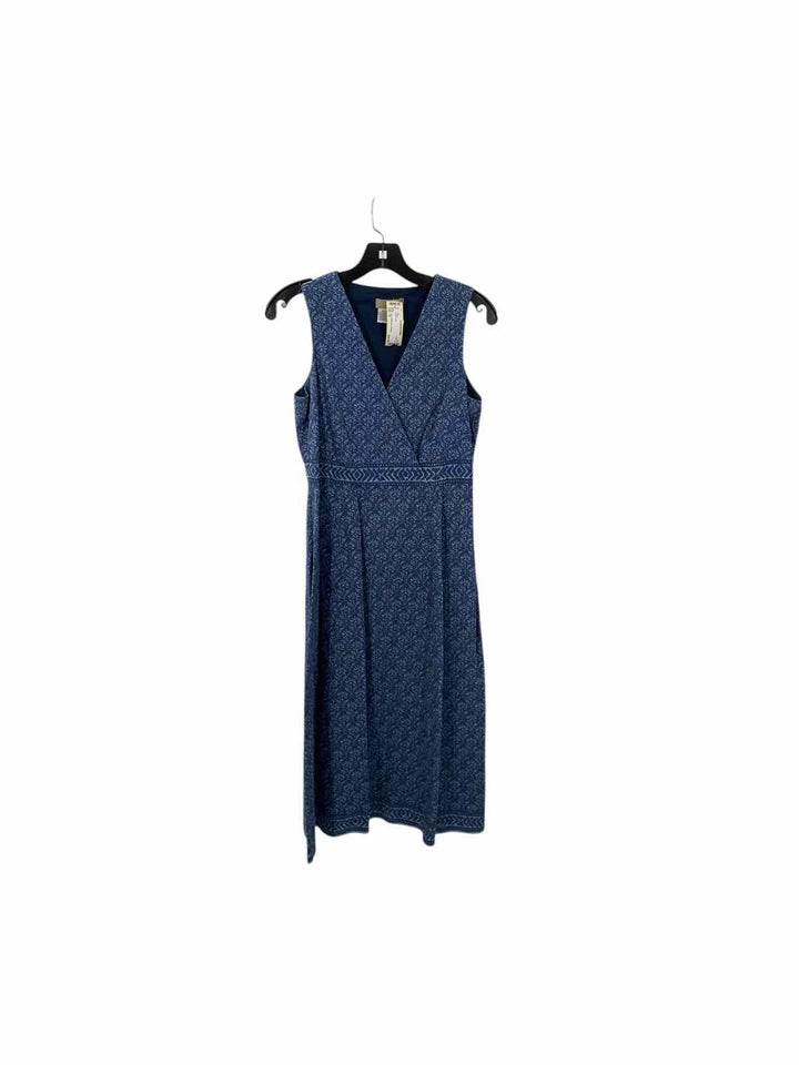 THE TERRITORY AHEAD Size 10 Blue Floral Dress