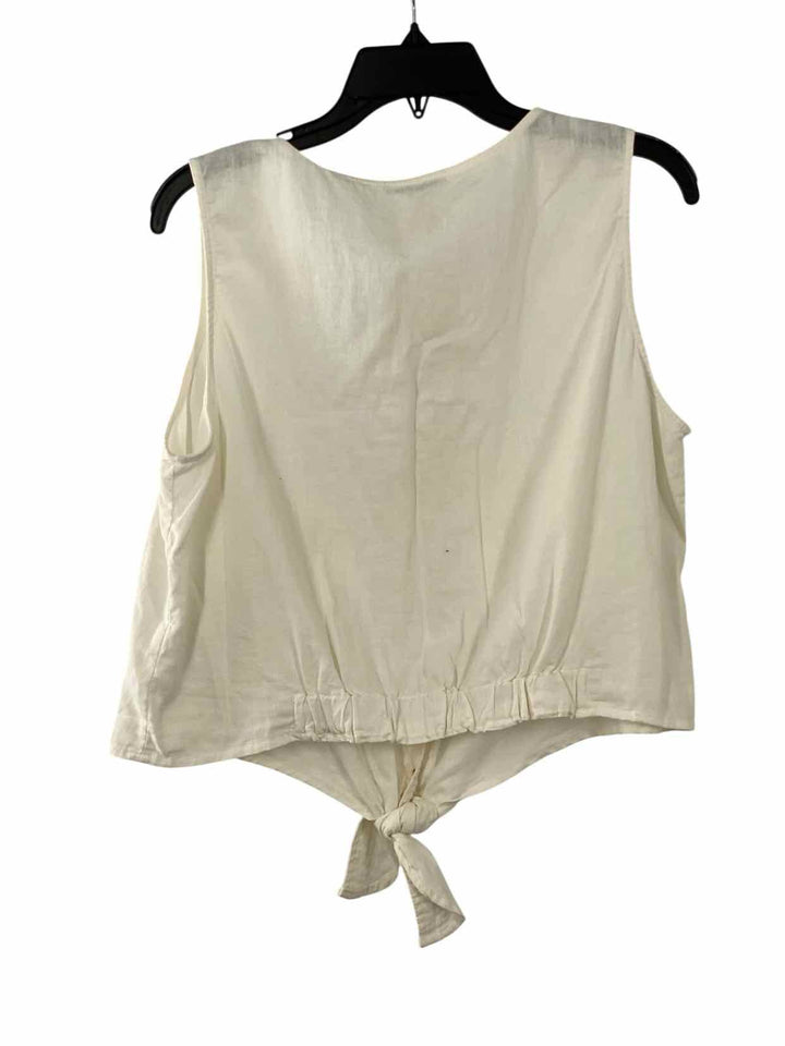 DEX Size L White Tank Top