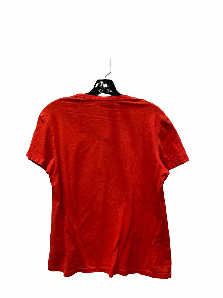 Gildan Size S Red 100% cotton T-shirt