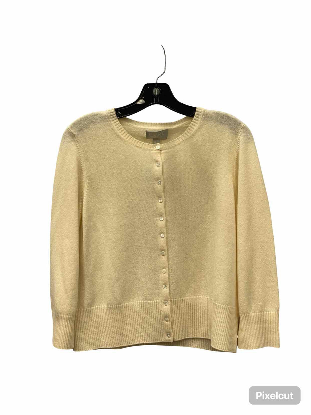 Pure Collection Size 12 Cream 100% cashmere Sweater