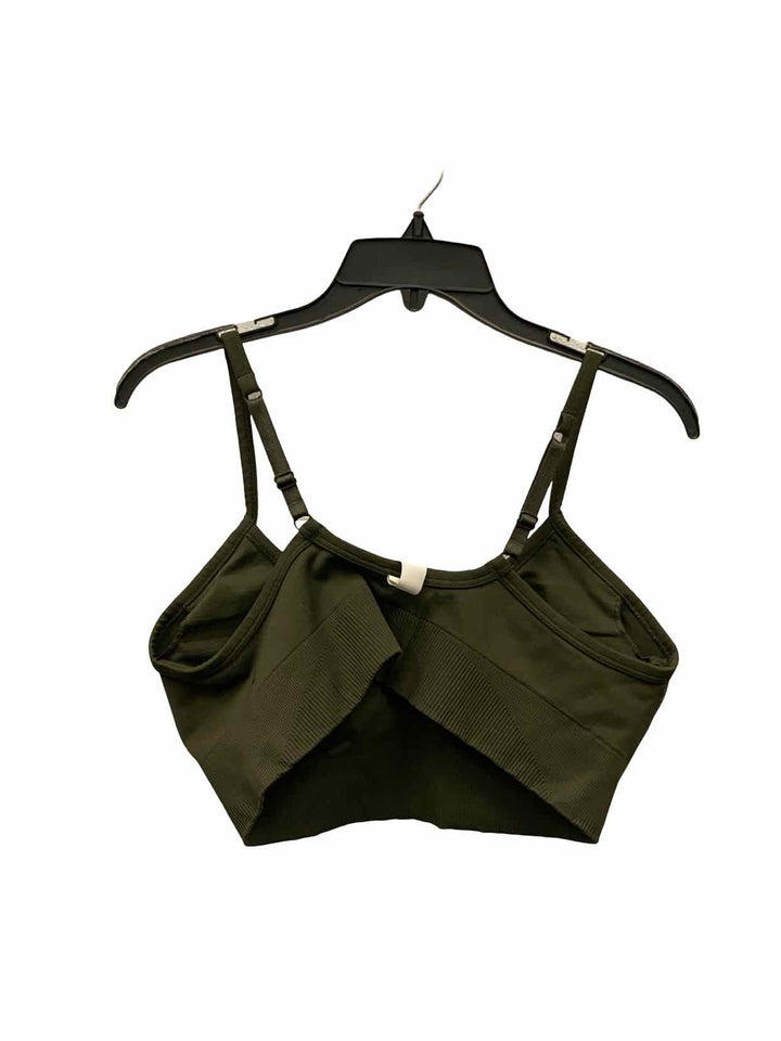 Lululemon Size 10 Green Athletic Bra
