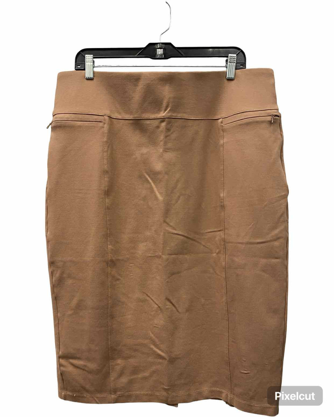 Betabrand Size 2XL Khaki Skirt