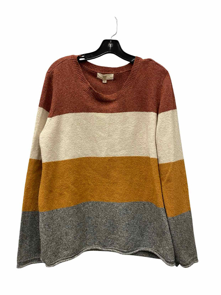 Pinque Size XXL Multi-Color Stripe Sweater