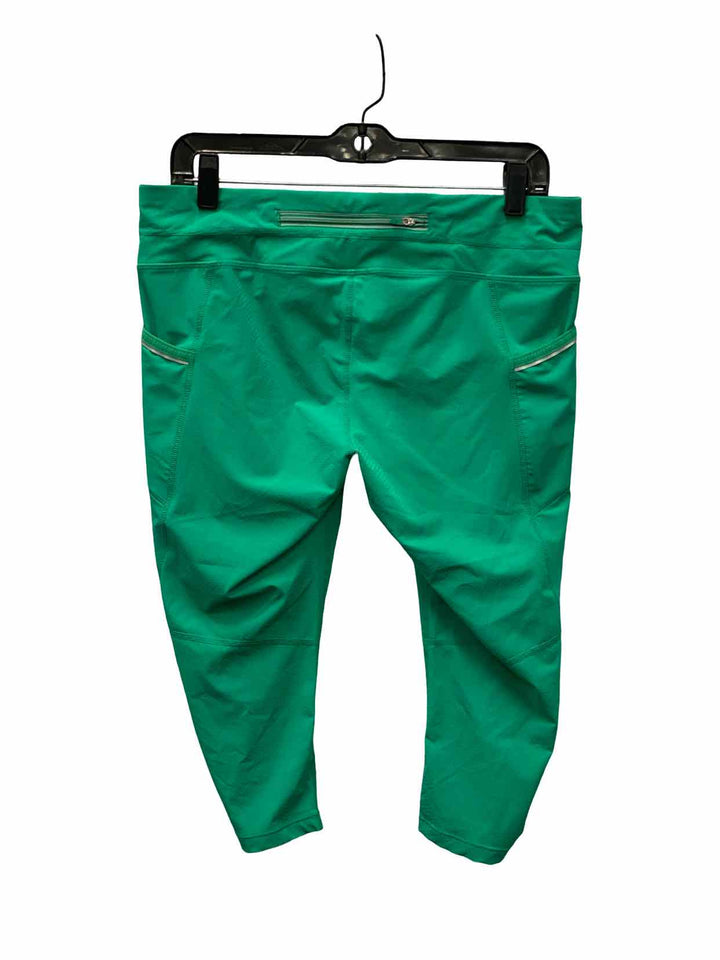 Athleta Size L Green Athletic Pants