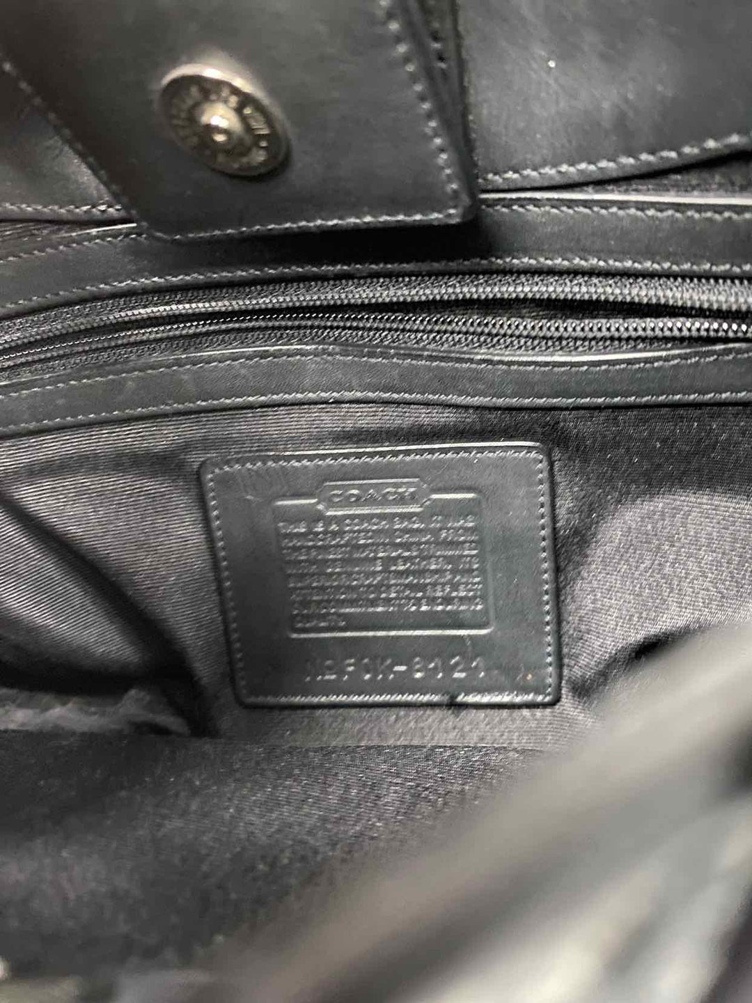 COACH Grey 8121 Purse