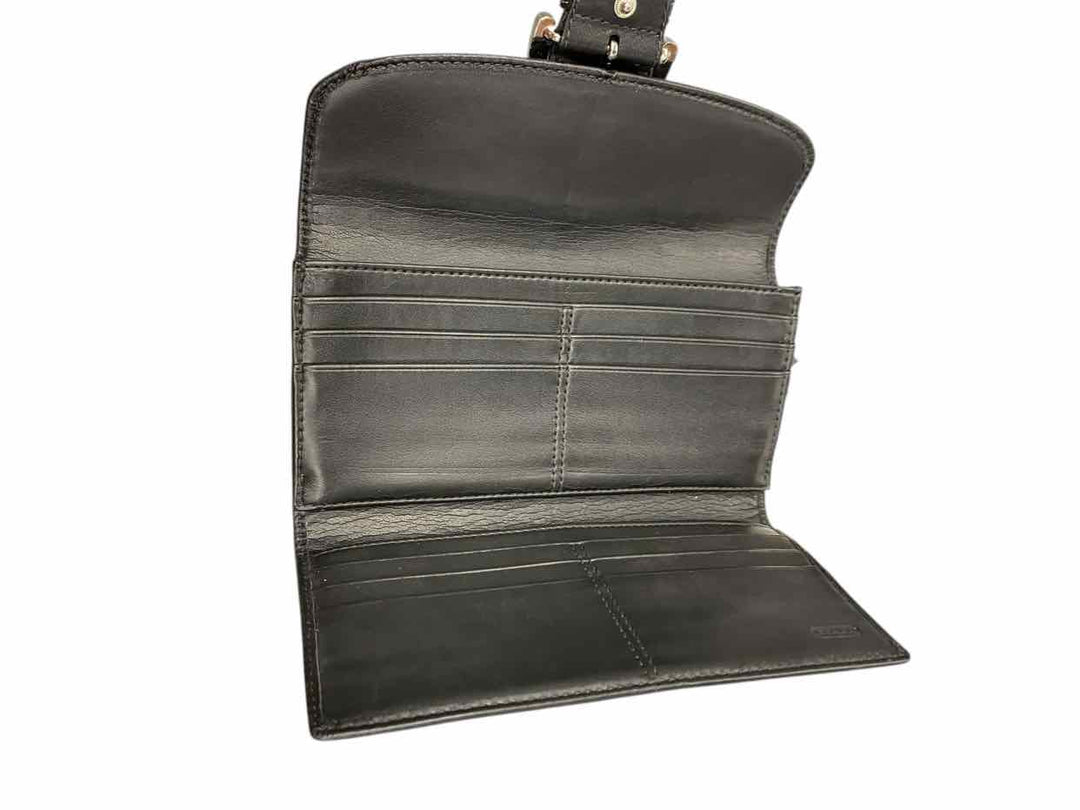 COACH Black Trifold Wallet