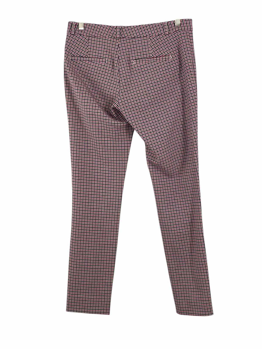 Banana Republic Size o/s Pink Black Checkered Pants