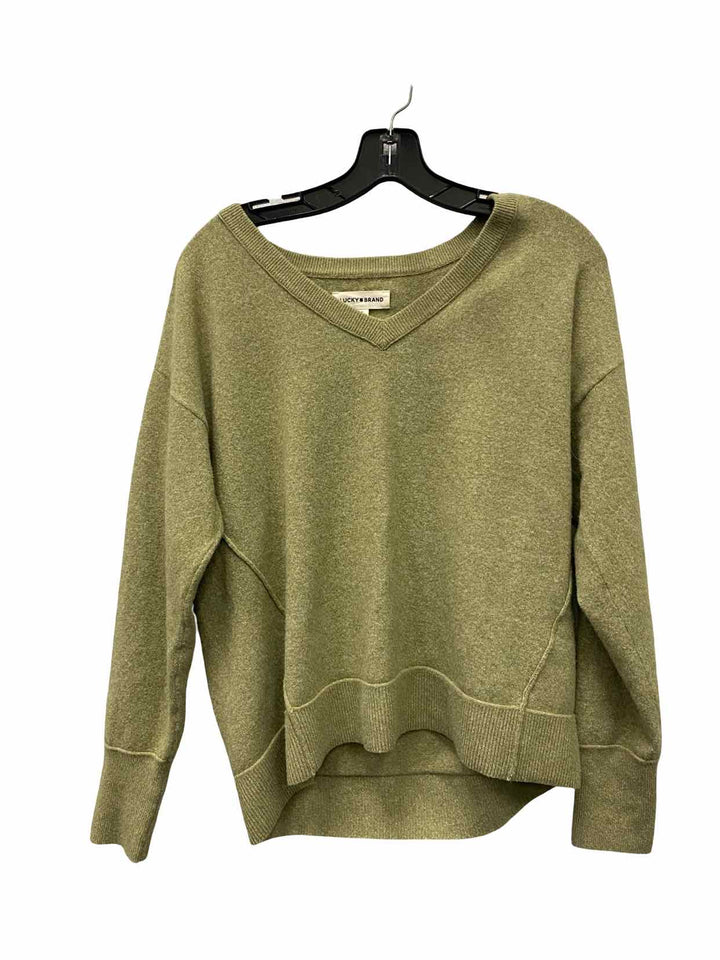 Lucky Brand Size S Green Sweater