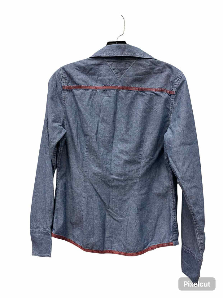 Tommy Hilfiger Size S Blue Long Sleeve Shirts