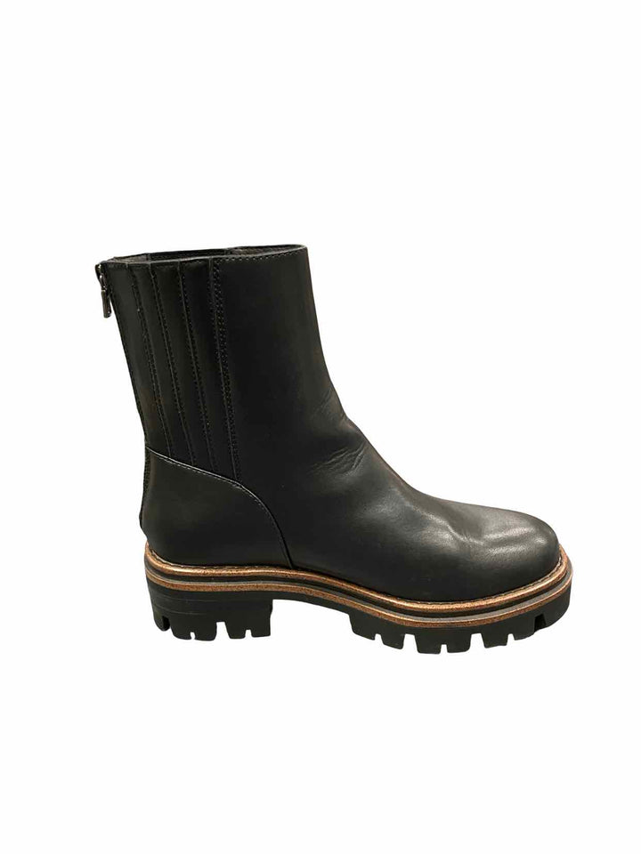 Korks Shoe Size 8.5 Black Vivi Lug Boots(Ankle)
