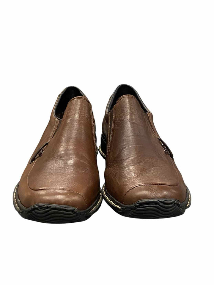 Rieker Shoe Size 38 Brown Loafers