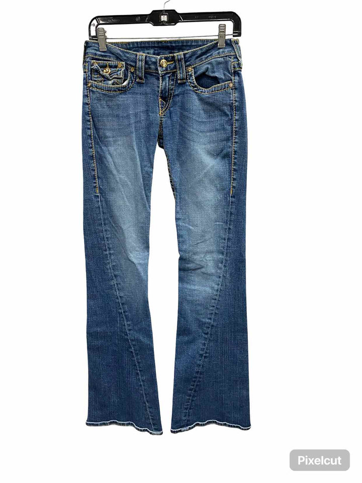 True Religion Size 27 Blue Jeans