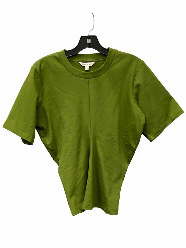 Banana Republic Size S Green 100% cotton Short Sleeve Shirts