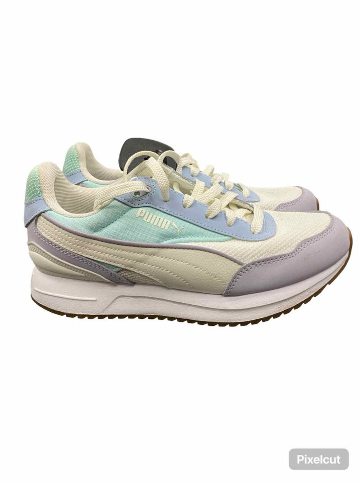 Puma Shoe Size 7.5 White Multi Cruise Rider Sneakers