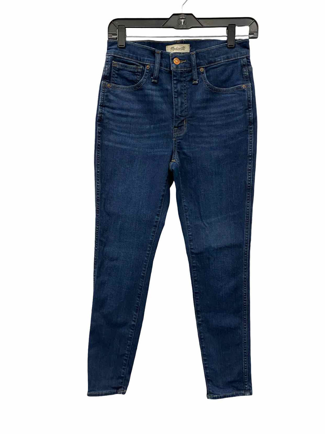 MadeWell Size 27P Blue & Green Skinny Jeans