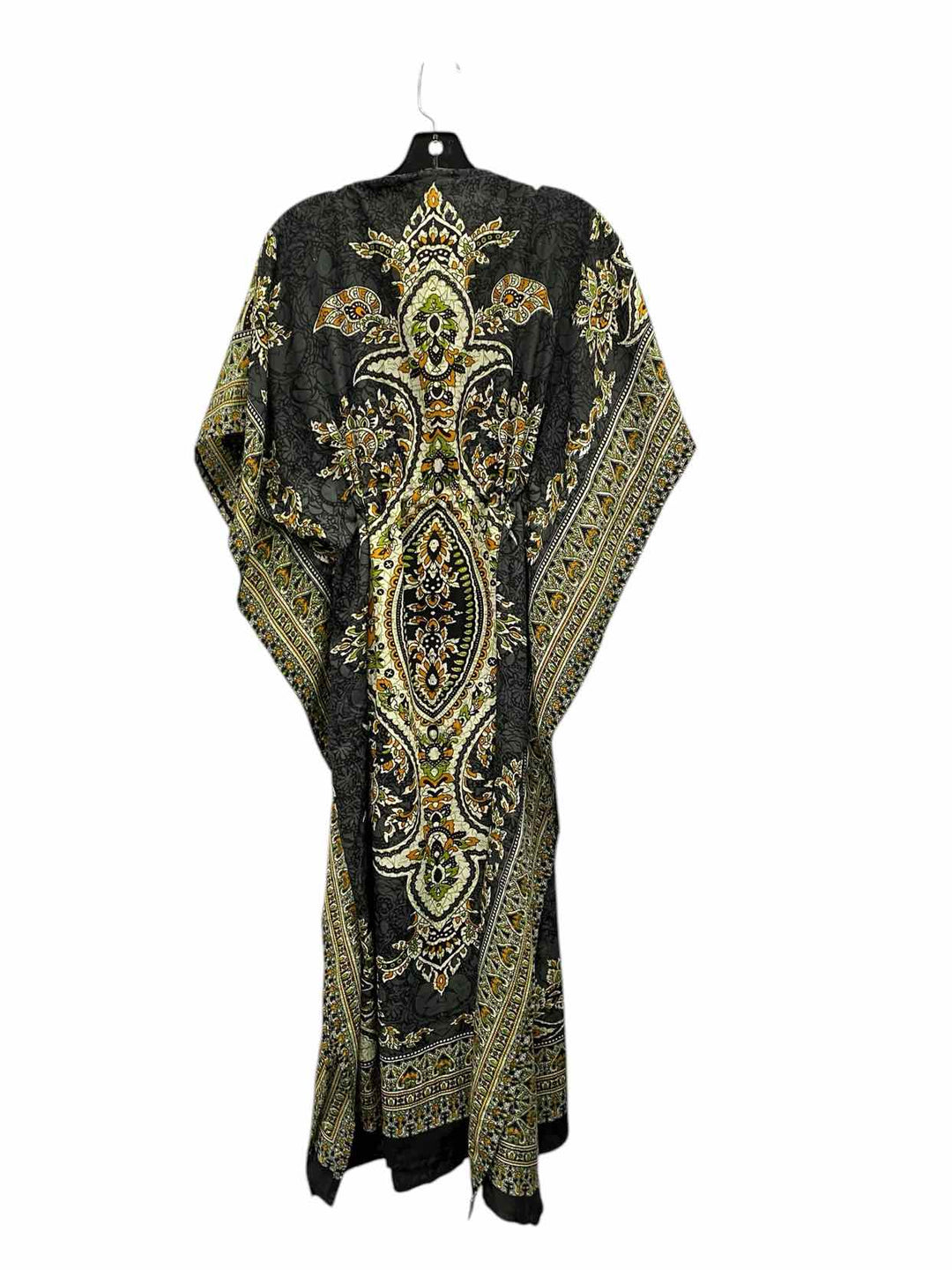 Unknown Brand Size Green & Orange Grey Dress