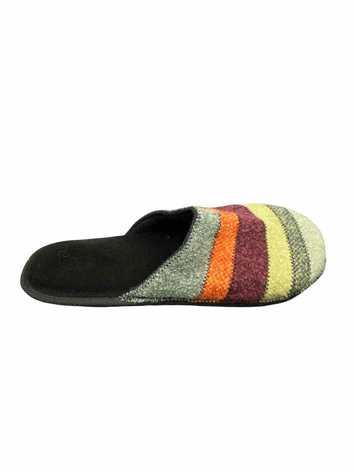 Unknown Shoe Size 7 Green multi color Slippers