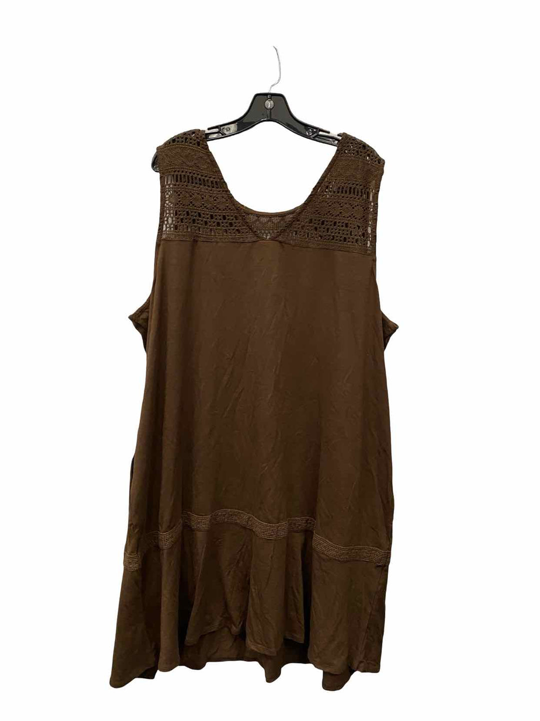 J Jill Size 3X Brown Dress