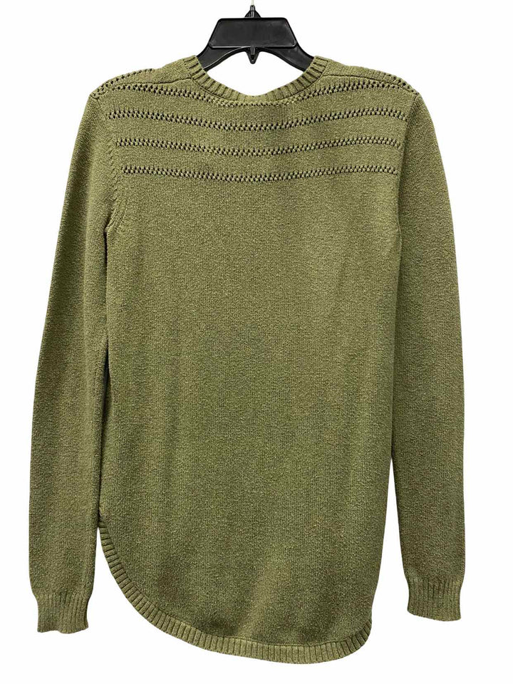 Ten Tree Size S Green Organic Cotton Sweater