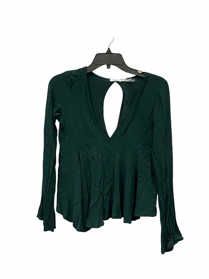 Kimchi Blue Size XS Green Long Sleeve Shirts