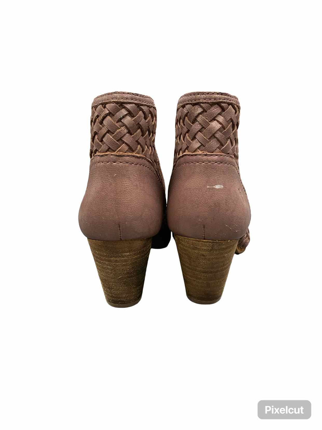 Frye Shoe Size 8.5 Pink Leather Boots(Ankle)