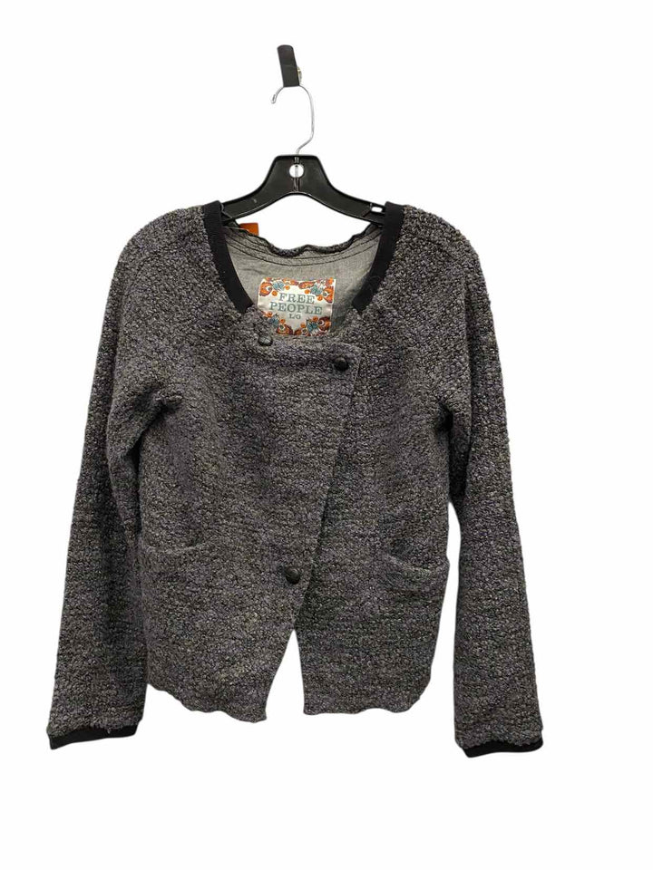 Free People Size L Grey Jacket