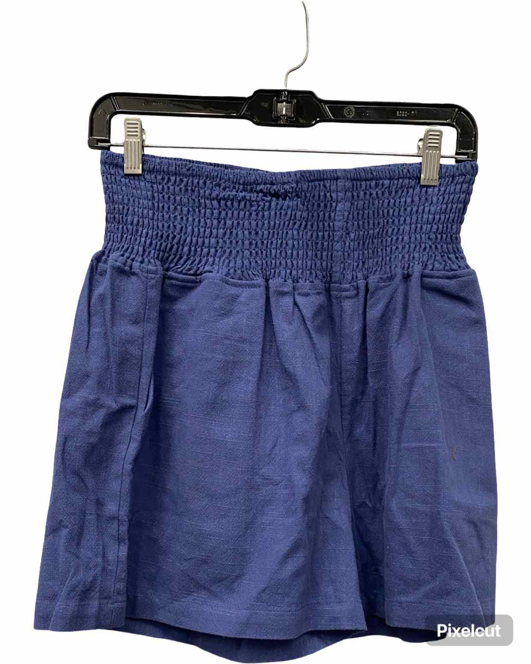 Emme by Marella Size M Blue 60% Grass Linen 40% Cotton Shorts