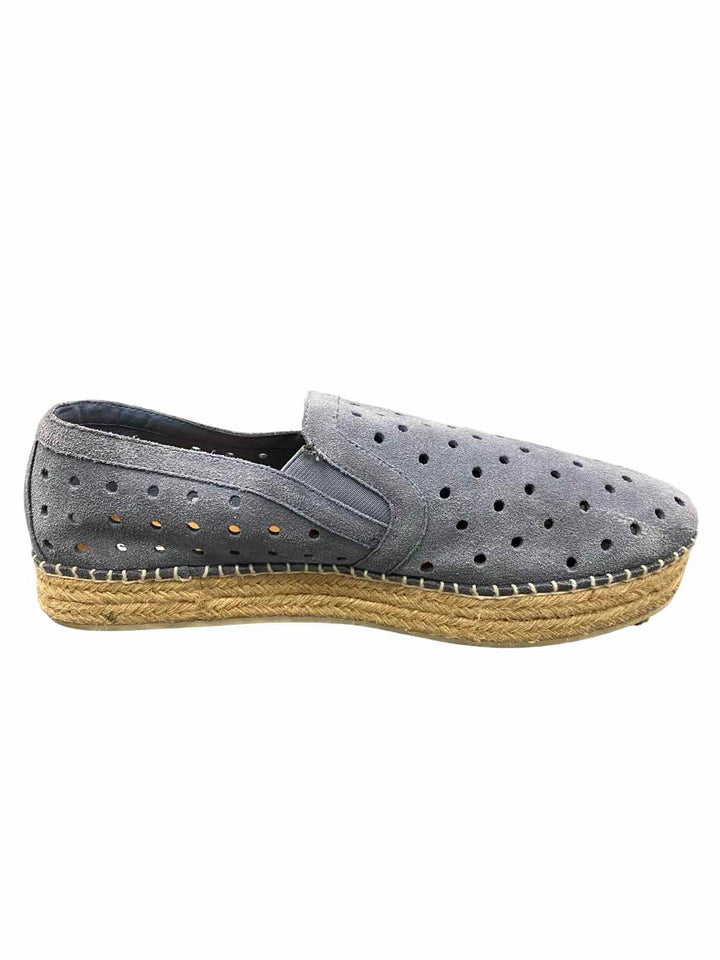 Steve Madden Shoe Size 11 Blue Leather Espradrille Flats