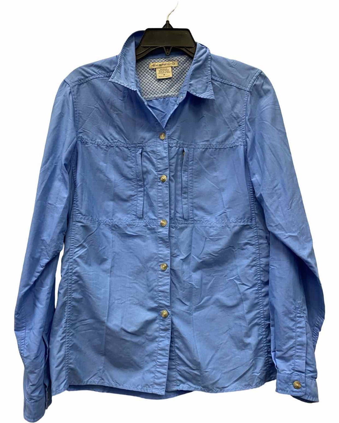 Exofficio Size M Blue Long Sleeve Shirts