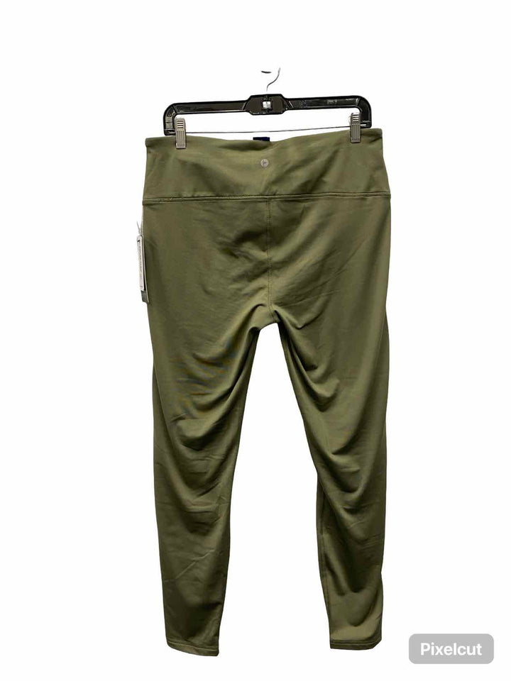 90 Degrees by Reflex Size XL Green Athletic Pants