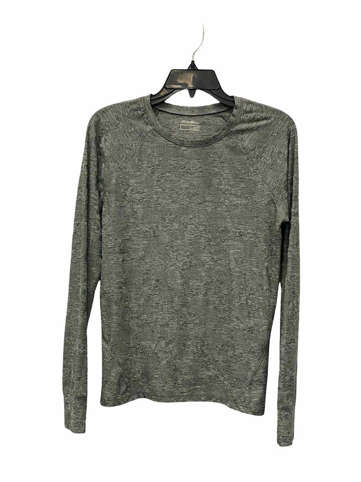 Eddie Bauer Size S Grey Athletic Long Sleeve