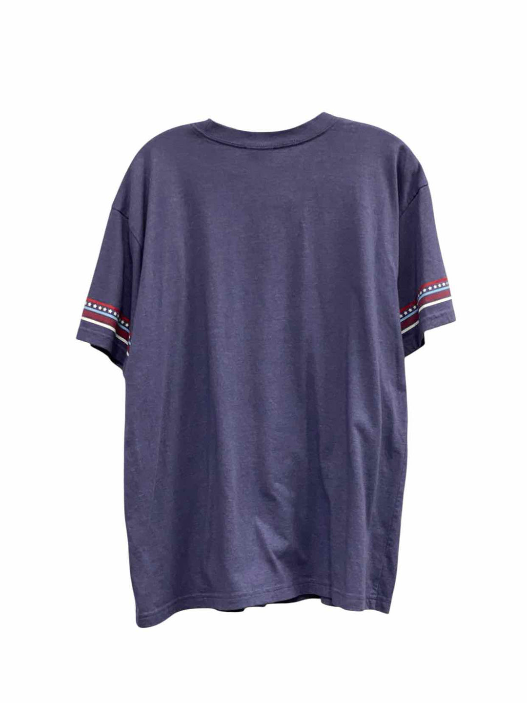 Jadelynn Brooke Size L Blue Print T-shirt