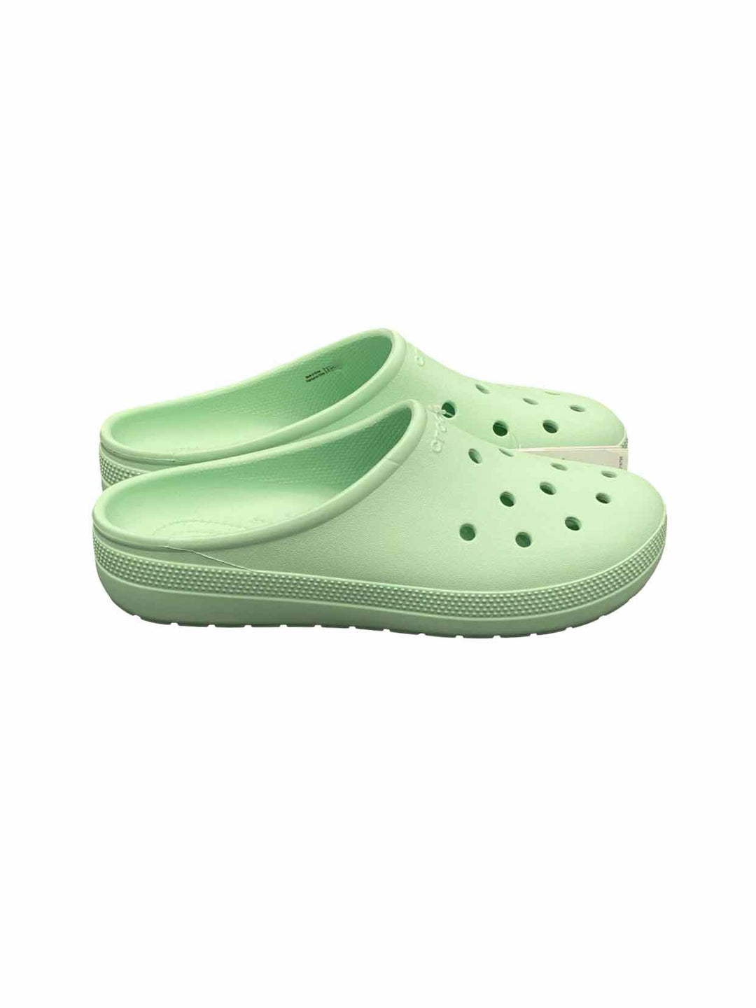 Crocs Shoe Size 10 Mint Low Profile NWT Clogs