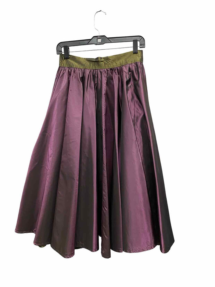 Handmade Size S Green Purple Skirt