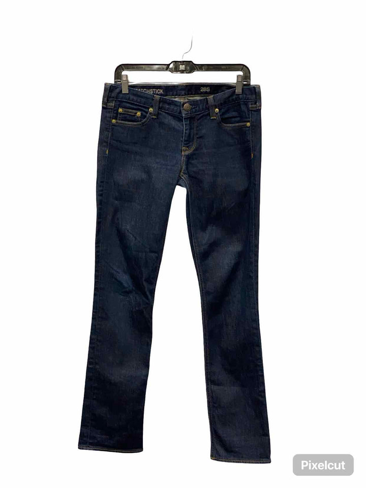 J Crew Size 28 Dark Blue Jeans