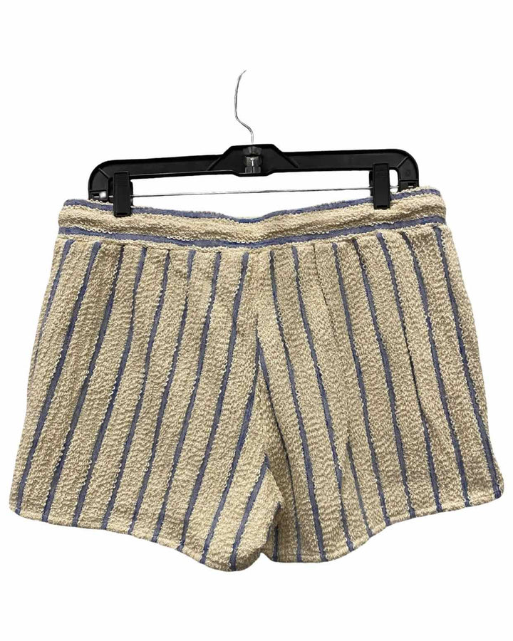 Faherty Brand Size L Tan Blue Stripe Shorts