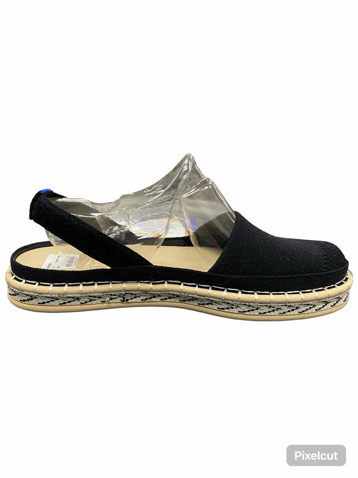 Rothy's Shoe Size 9.5 Black NWOT D'Orsay Espadrille Flats
