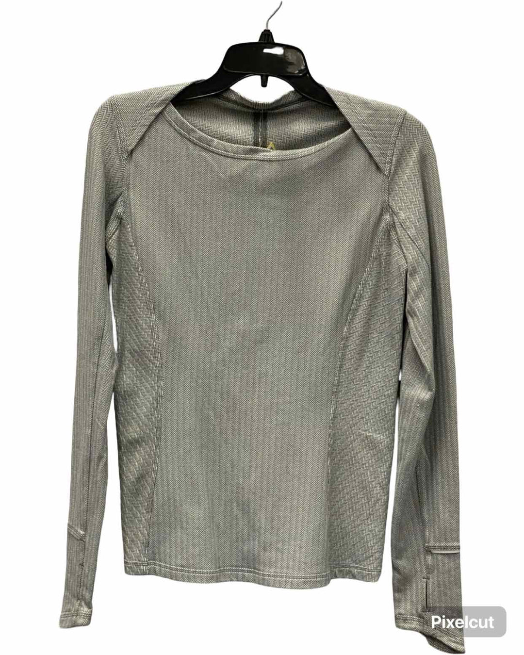 Lululemon Size 8 Grey Athletic Long Sleeve