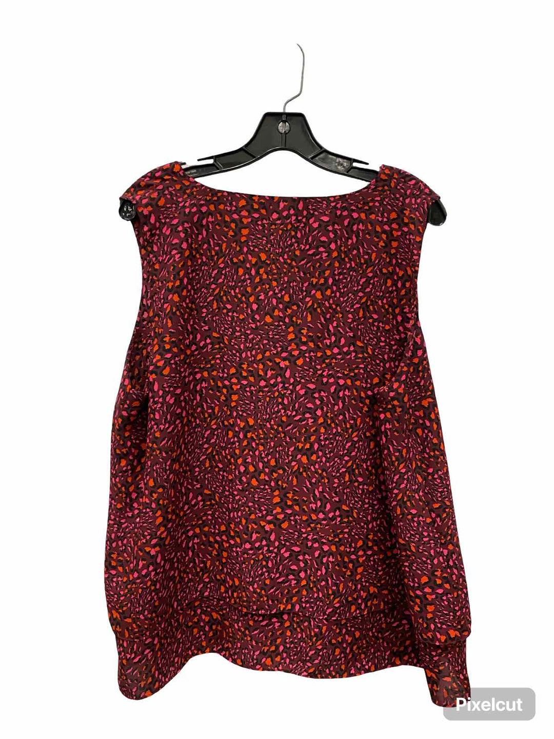 Zac & Rachel Size XL Pink Red Print Tank Top