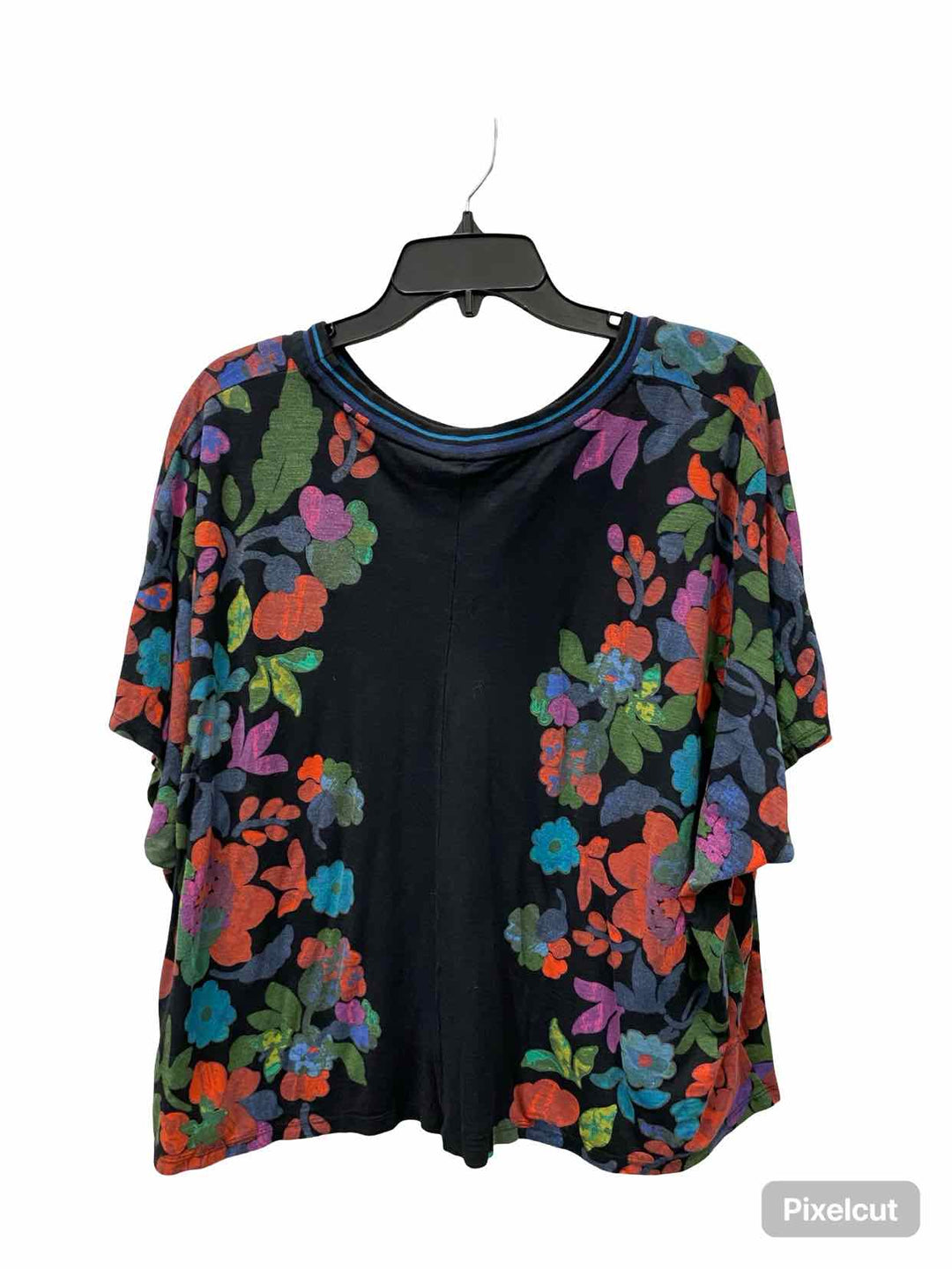 Akemi + Kin Size M/L Blue Short Sleeve Shirts
