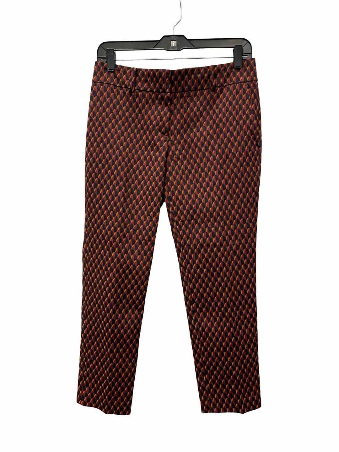 Ann Taylor Size 2P Black Red Print Pants