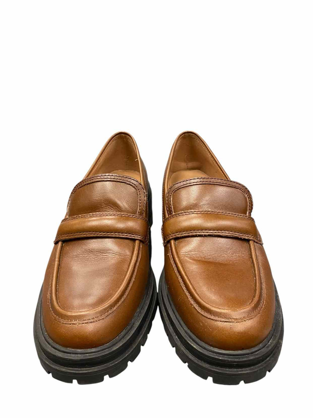 Madewell Shoe Size 8.5 Brown Leather Loafers
