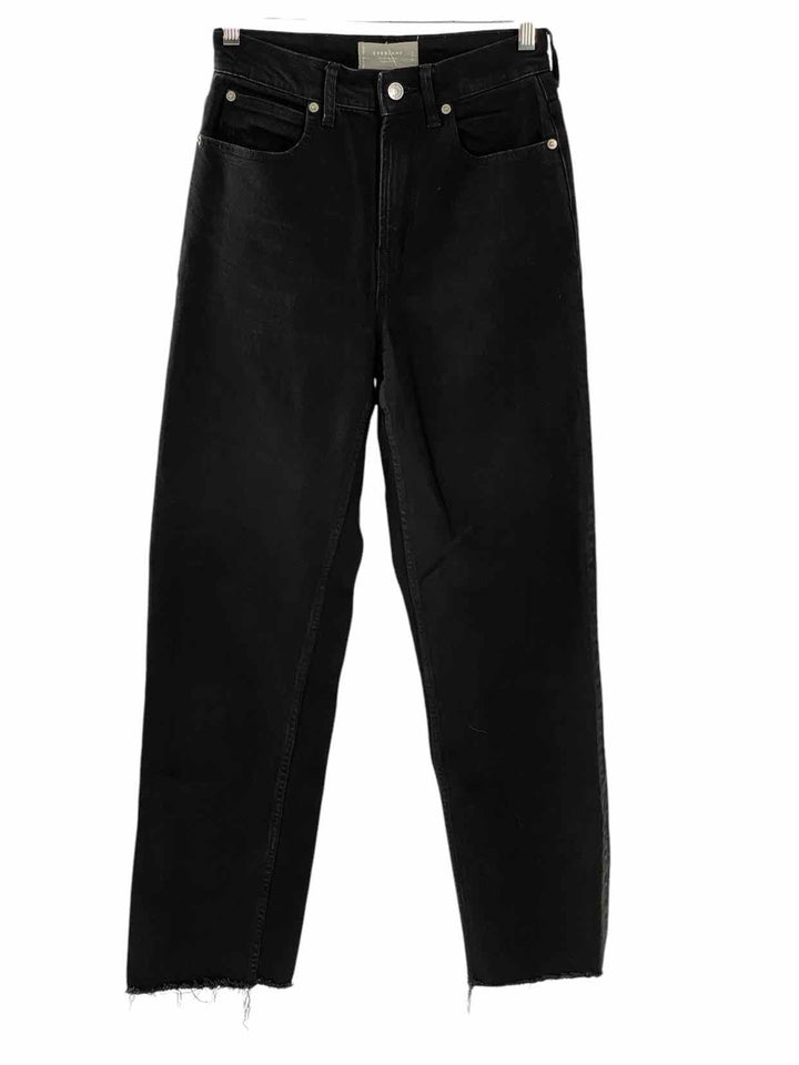 Everlane Size 25L Black Jeans